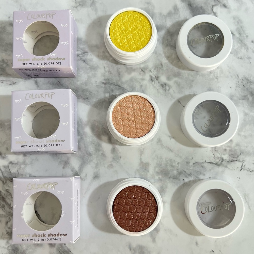 COLOURPOP Super Shock Shadow Set - Tankini, La Mesa, Abbot Kinney